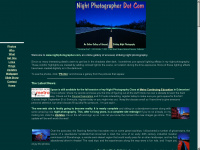 nightphotographer.com Webseite Vorschau