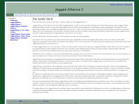 jagged-alliance2.de Webseite Vorschau