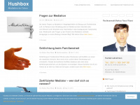 hushbox.de Webseite Vorschau