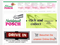 blumen-posch.at Webseite Vorschau