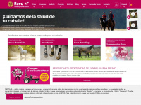 pavo-horsefood.es Webseite Vorschau