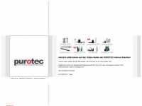 purotec.de Webseite Vorschau