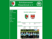 schuetzenverein-kissenbrueck.de Webseite Vorschau