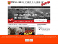 ffw-wolfersdorf.de Webseite Vorschau