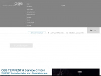 gbs-tempest.de Webseite Vorschau