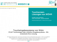 touchscreen-solutions.de Webseite Vorschau