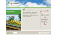 sky-garden.de Webseite Vorschau