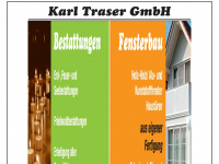 karl-traser.de Webseite Vorschau