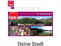 spd-biedenkopf.de Webseite Vorschau