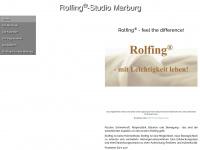 rolfing-marburg.de Webseite Vorschau