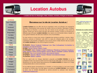 location-autobus.com Webseite Vorschau