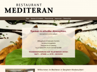 mediteran-bergheim.de Webseite Vorschau