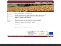 agrarprojektverein.at Webseite Vorschau