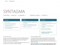 syntagma.de Webseite Vorschau