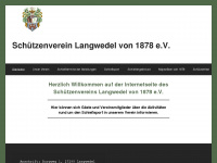 schuetzenverein-langwedel.de Webseite Vorschau