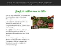 ortsverein-ulla.de Webseite Vorschau