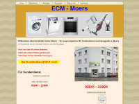 ecm-moers.de Webseite Vorschau