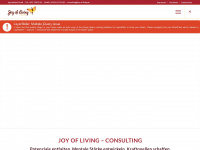 joy-of-living.at Webseite Vorschau