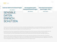datenschutz-agentur.de Webseite Vorschau