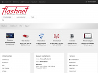 flashnet.at Webseite Vorschau