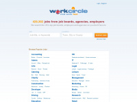 workcircle.co.uk Webseite Vorschau