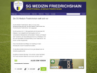 medizinfriedrichshain.de Webseite Vorschau