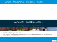 goasshittn.at Webseite Vorschau
