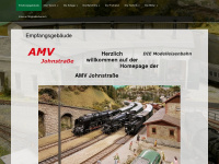modelleisenbahn-amv.com Webseite Vorschau