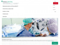 neurochirurgie.insel.ch Webseite Vorschau