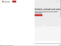 swissdec.ch Webseite Vorschau