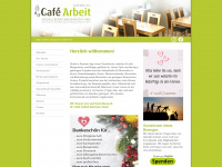 cafe-arbeit-alzenau.de Webseite Vorschau