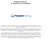 philippinenreisen.de Webseite Vorschau