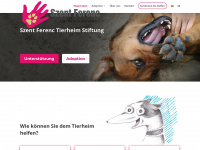 szentferenc.hu Webseite Vorschau