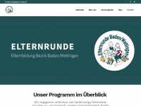 elternrunde.ch Webseite Vorschau