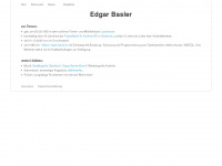 edgar-basler.de Webseite Vorschau