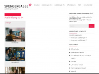spengergasse.at Webseite Vorschau