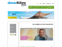 donaubuehne.at Webseite Vorschau