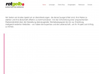 rotgelb.net Webseite Vorschau