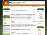 redsea-online.com Webseite Vorschau