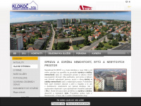 klokoc.cz Webseite Vorschau