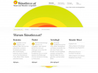 kuenstler.co.at Webseite Vorschau