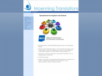 moenning-translations.de Webseite Vorschau