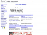 powerfinish.com Webseite Vorschau