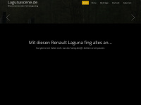 lagunascene.de Webseite Vorschau