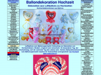 ballondekoration-hochzeit.de Thumbnail