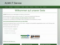 alma-it-service.de Webseite Vorschau