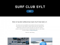 surfclubsylt.de Webseite Vorschau