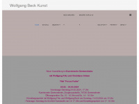 wbeck-kunst.de Webseite Vorschau