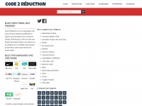 code-2-reduction.fr Webseite Vorschau