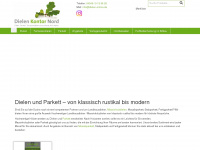 dielen-parkett-holzhandel.de Webseite Vorschau